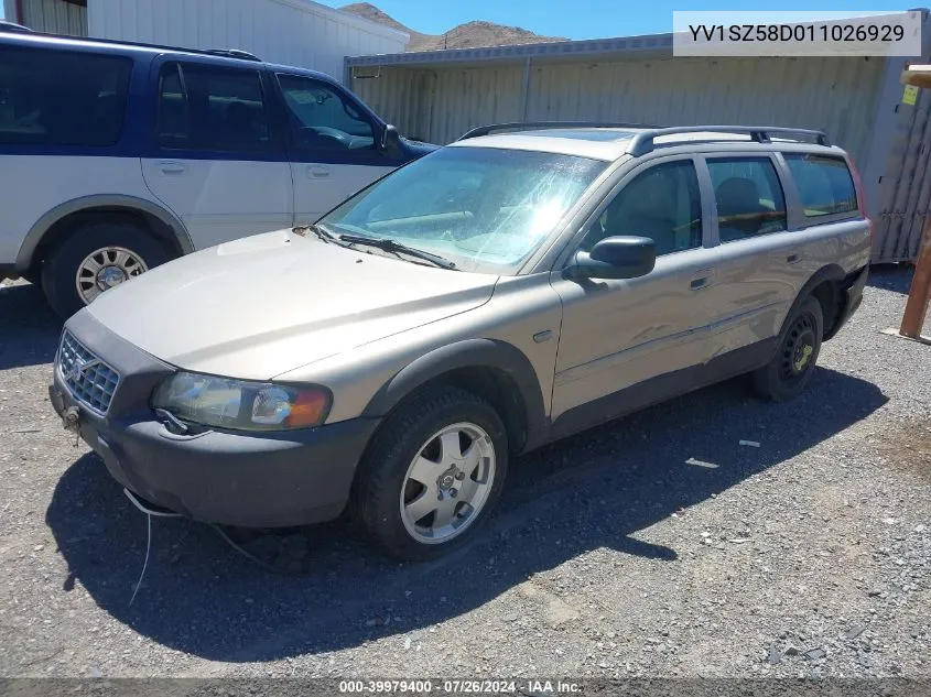 2001 Volvo V70 Xc VIN: YV1SZ58D011026929 Lot: 39979400