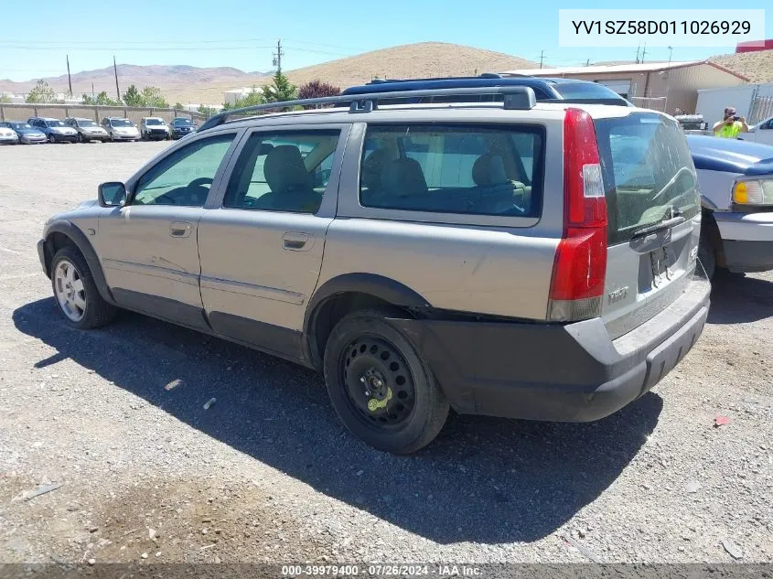 YV1SZ58D011026929 2001 Volvo V70 Xc