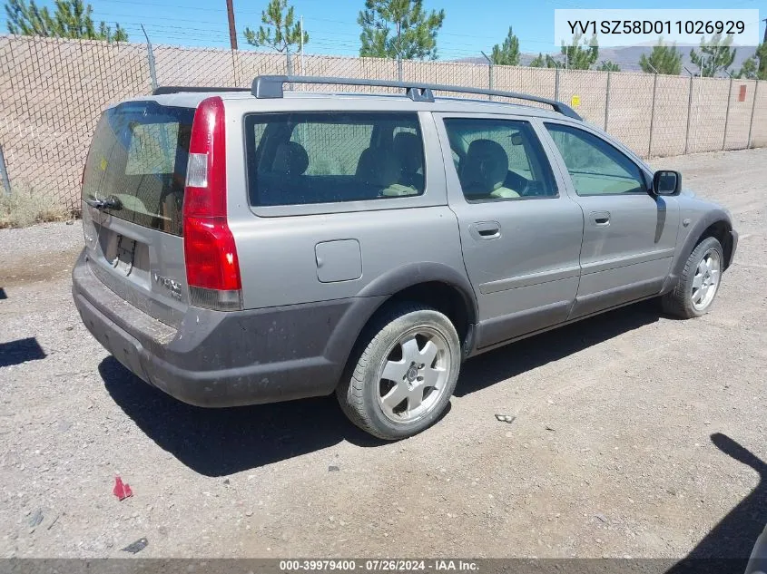 2001 Volvo V70 Xc VIN: YV1SZ58D011026929 Lot: 39979400