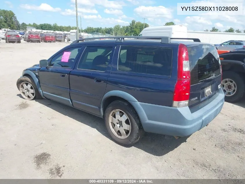 2001 Volvo V70 Xc VIN: YV1SZ58DX11028008 Lot: 40331109