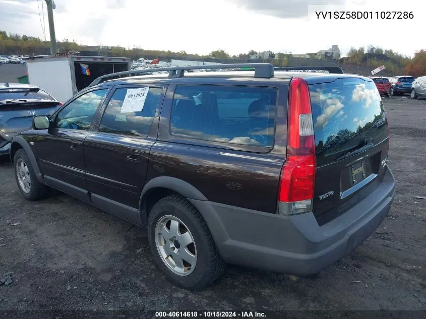 YV1SZ58D011027286 2001 Volvo V70 Xc