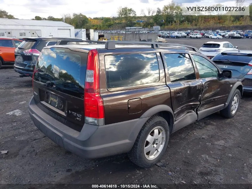 YV1SZ58D011027286 2001 Volvo V70 Xc