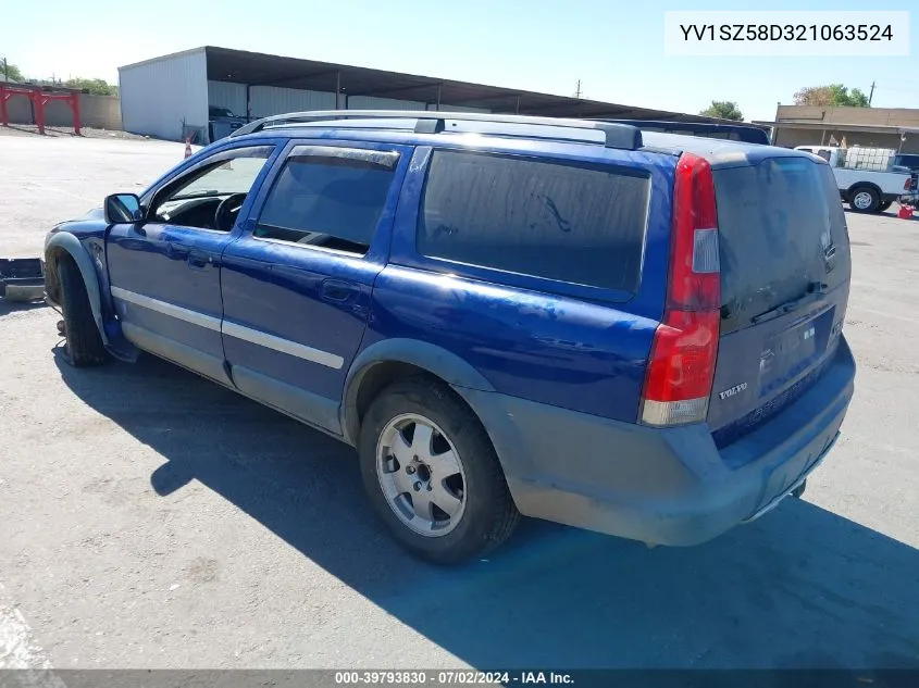 YV1SZ58D321063524 2002 Volvo V70 Xc