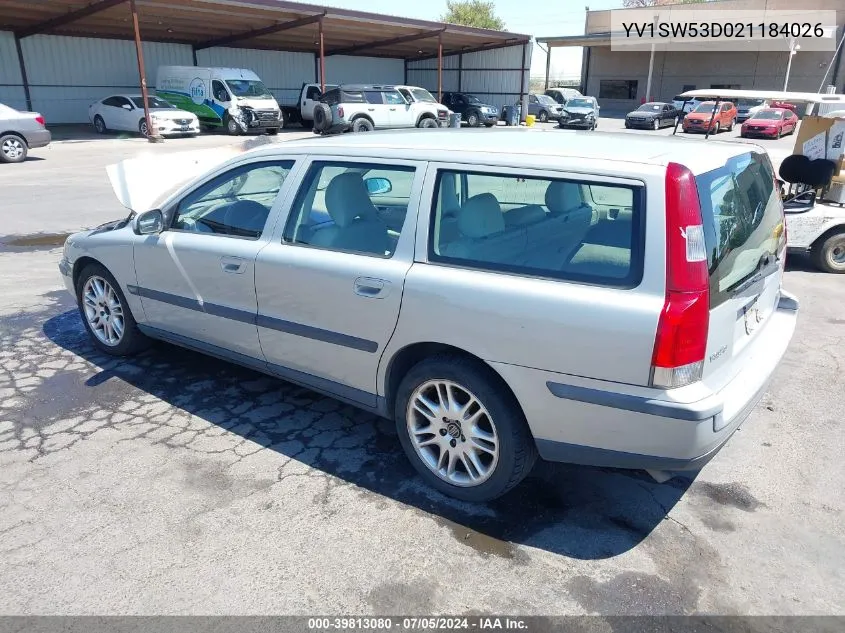 YV1SW53D021184026 2002 Volvo V70 T5