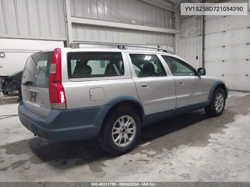 2002 Volvo V70 Xc VIN: YV1SZ58D721054390 Lot: 40231756