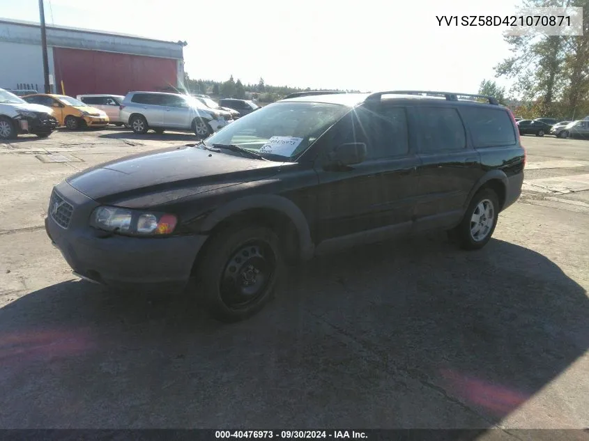 YV1SZ58D421070871 2002 Volvo V70 Xc