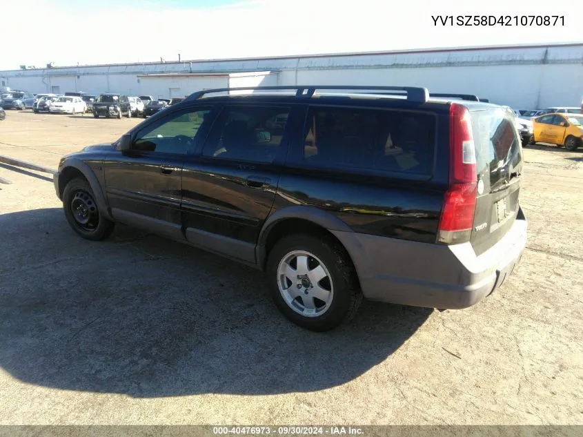 2002 Volvo V70 Xc VIN: YV1SZ58D421070871 Lot: 40476973