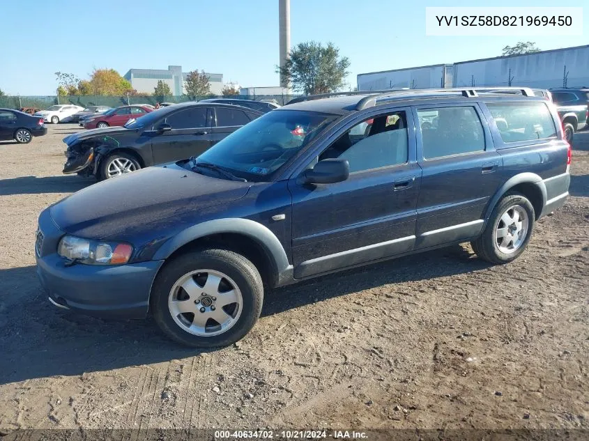 2002 Volvo V70 Xc VIN: YV1SZ58D821969450 Lot: 40634702