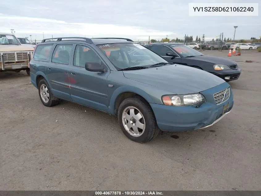 2002 Volvo V70 Xc VIN: YV1SZ58D621062240 Lot: 40677878