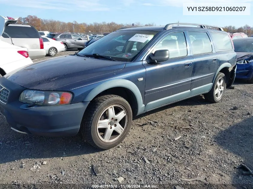 2002 Volvo V70 Xc VIN: YV1SZ58D921060207 Lot: 40791570