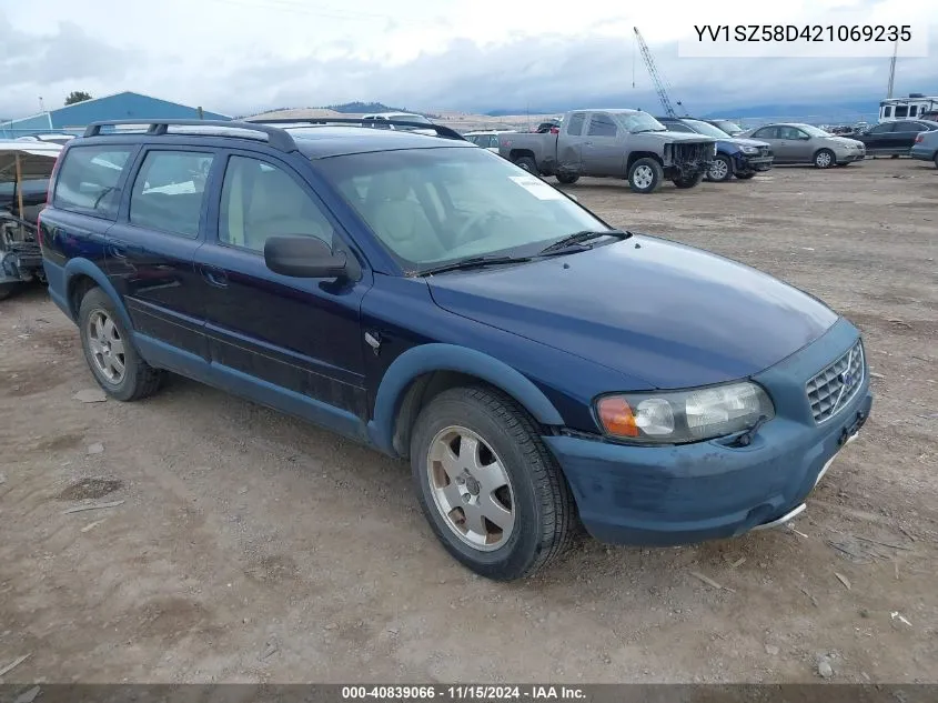 2002 Volvo V70 Xc VIN: YV1SZ58D421069235 Lot: 40839066