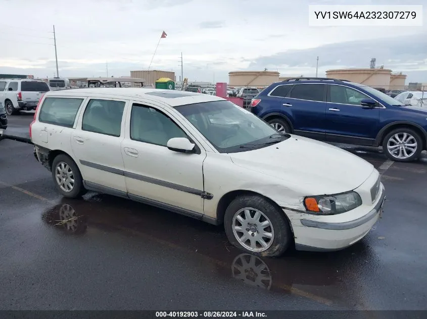 2003 Volvo V70 2.4 VIN: YV1SW64A232307279 Lot: 40192903