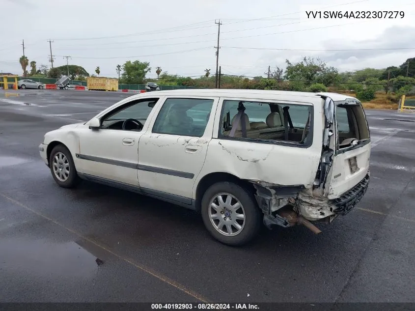 2003 Volvo V70 2.4 VIN: YV1SW64A232307279 Lot: 40192903