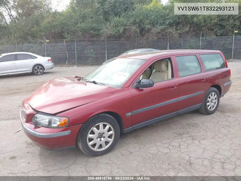 YV1SW61T832293121 2003 Volvo V70 2.4