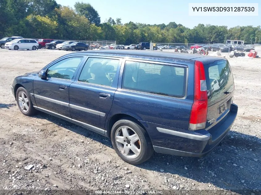 YV1SW53D931287530 2003 Volvo V70 T5