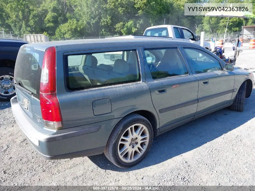 YV1SW59V042363826 2004 Volvo V70 2.5T