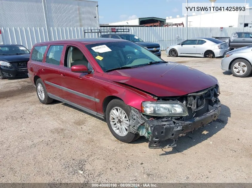 YV1SW61T041425893 2004 Volvo V70 2.4