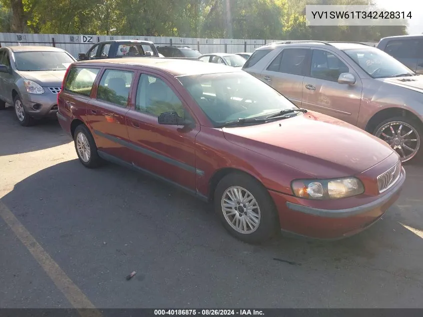 YV1SW61T342428314 2004 Volvo V70 2.4