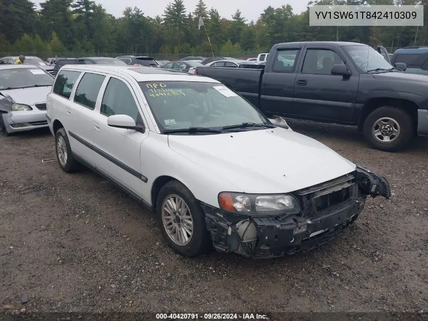 2004 Volvo V70 VIN: YV1SW61T842410309 Lot: 40420791