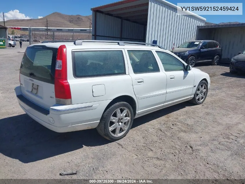 YV1SW592152459424 2005 Volvo V70 2.5T