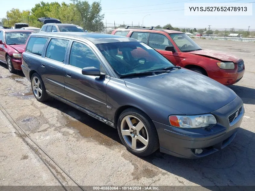 YV1SJ527652478913 2005 Volvo V70 R