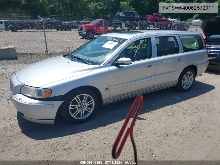 YV1SW640062572911 2006 Volvo V70 2.4