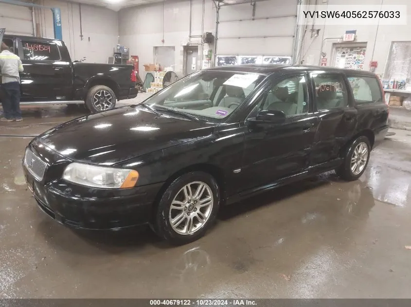 YV1SW640562576033 2006 Volvo V70 2.4