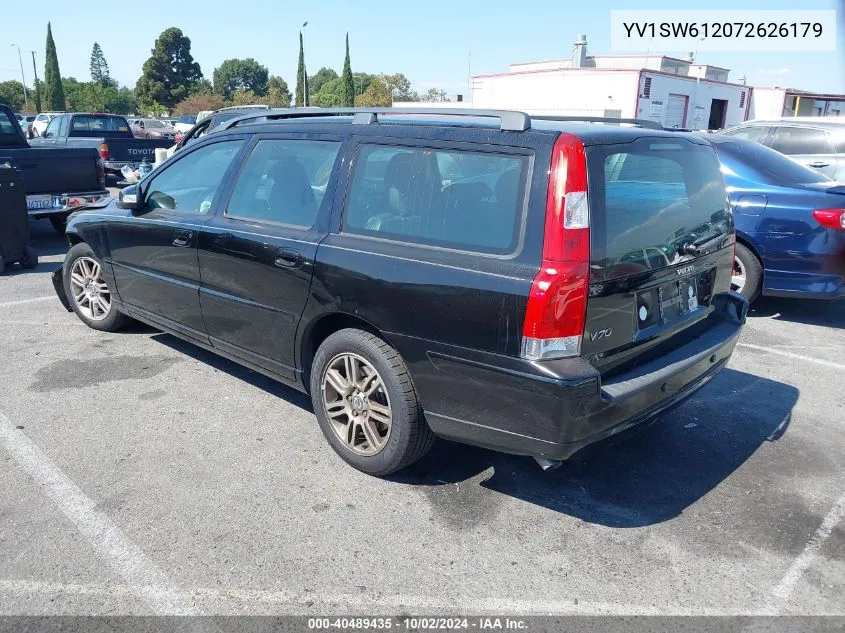 YV1SW612072626179 2007 Volvo V70 2.4