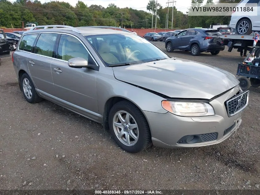 2008 Volvo V70 3.2 VIN: YV1BW982581011884 Lot: 40359345