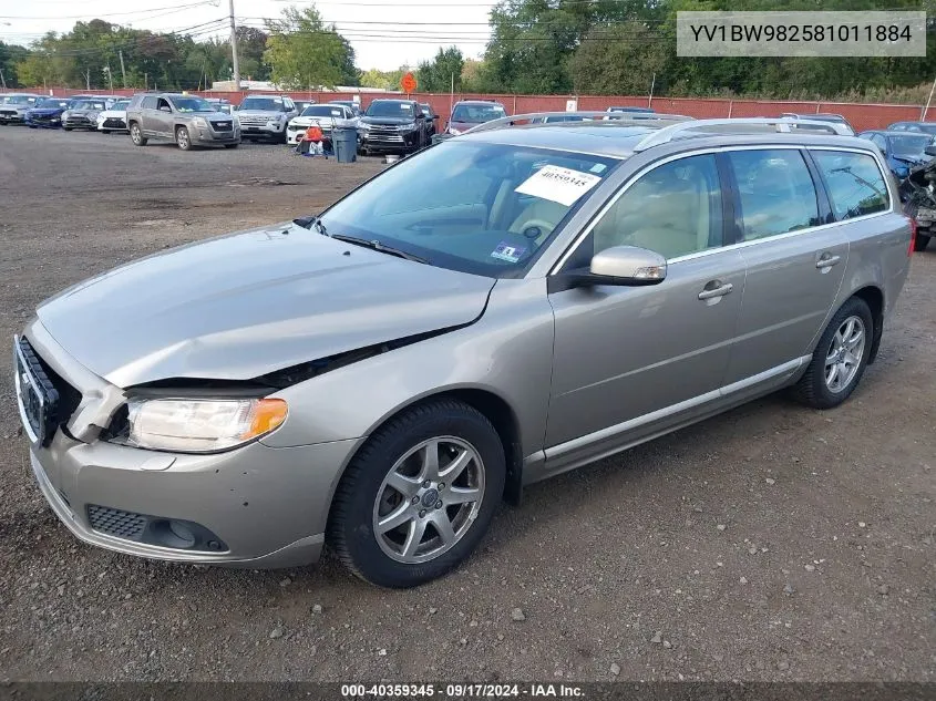 2008 Volvo V70 3.2 VIN: YV1BW982581011884 Lot: 40359345