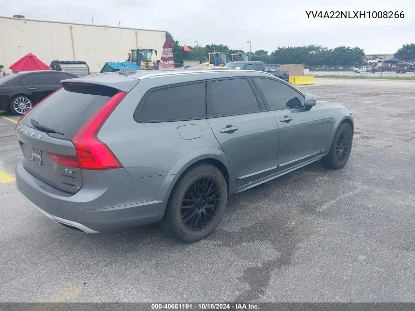 YV4A22NLXH1008266 2017 Volvo V90 Cross Country T6