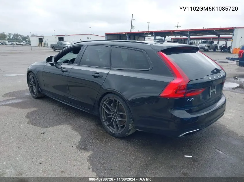 2019 Volvo V90 T5 R-Design VIN: YV1102GM6K1085720 Lot: 40789726