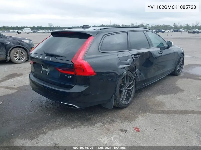 2019 Volvo V90 T5 R-Design VIN: YV1102GM6K1085720 Lot: 40789726