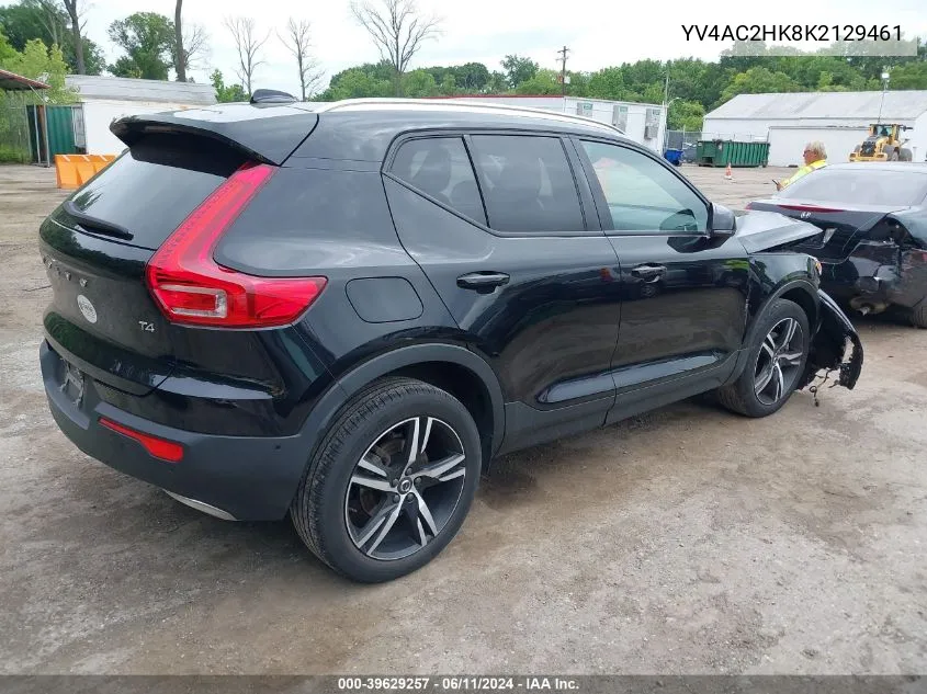 YV4AC2HK8K2129461 2019 Volvo Xc40 T4 Momentum