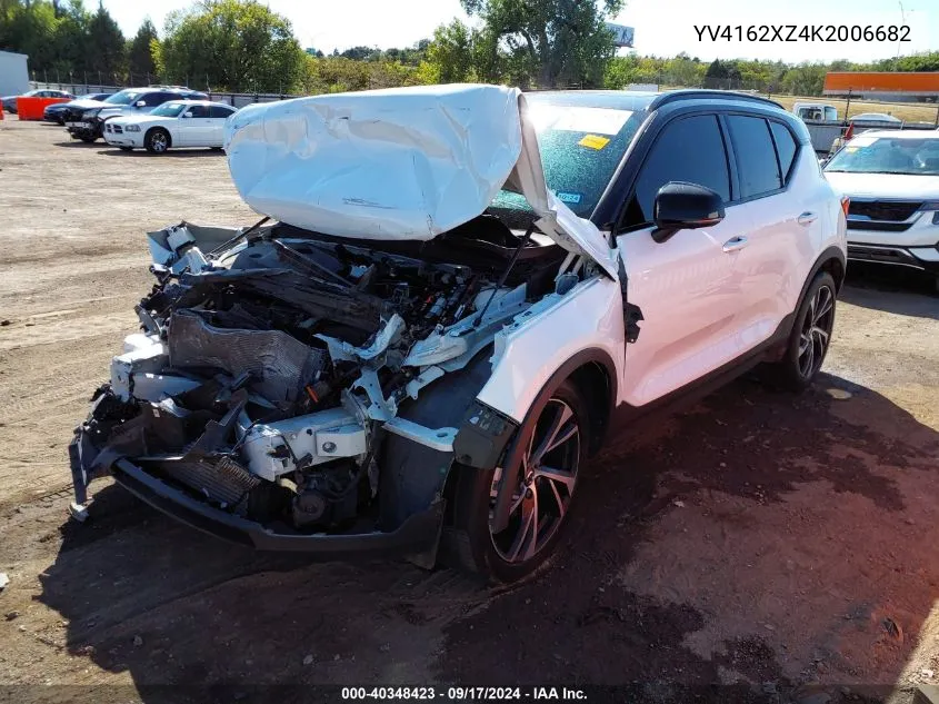 YV4162XZ4K2006682 2019 Volvo Xc40 T5 Momentum/T5 R-Design