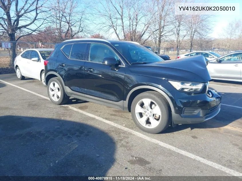 2019 Volvo Xc40 T5 Momentum VIN: YV4162UK0K2050010 Lot: 40878915