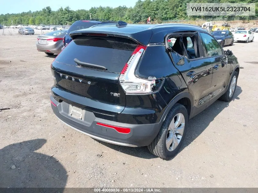 2020 Volvo Xc40 T5 Momentum VIN: YV4162UK5L2323704 Lot: 40089836