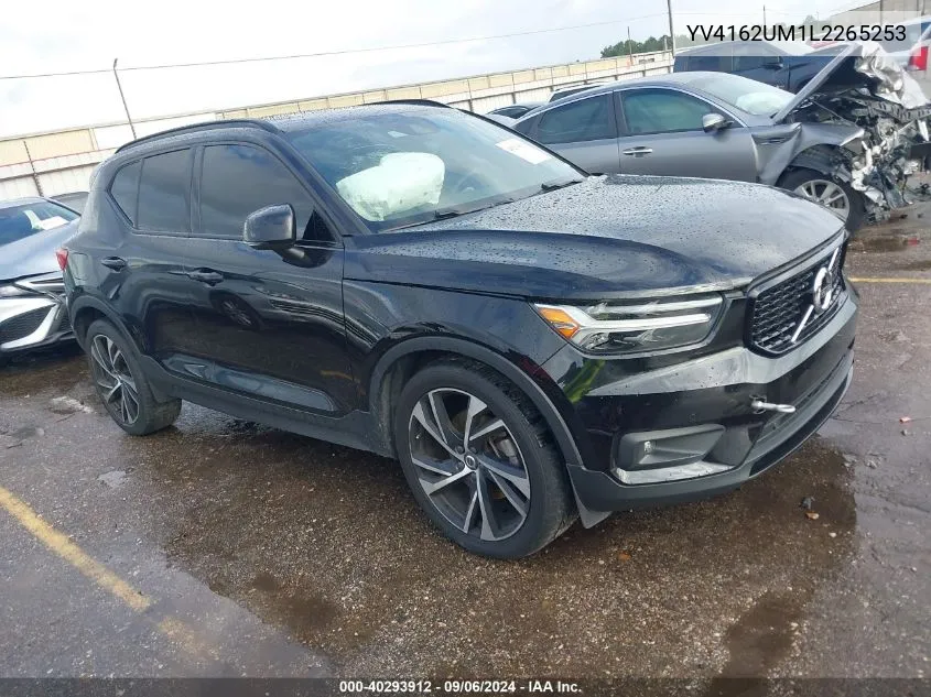 2020 Volvo Xc40 T5 R-Design VIN: YV4162UM1L2265253 Lot: 40293912