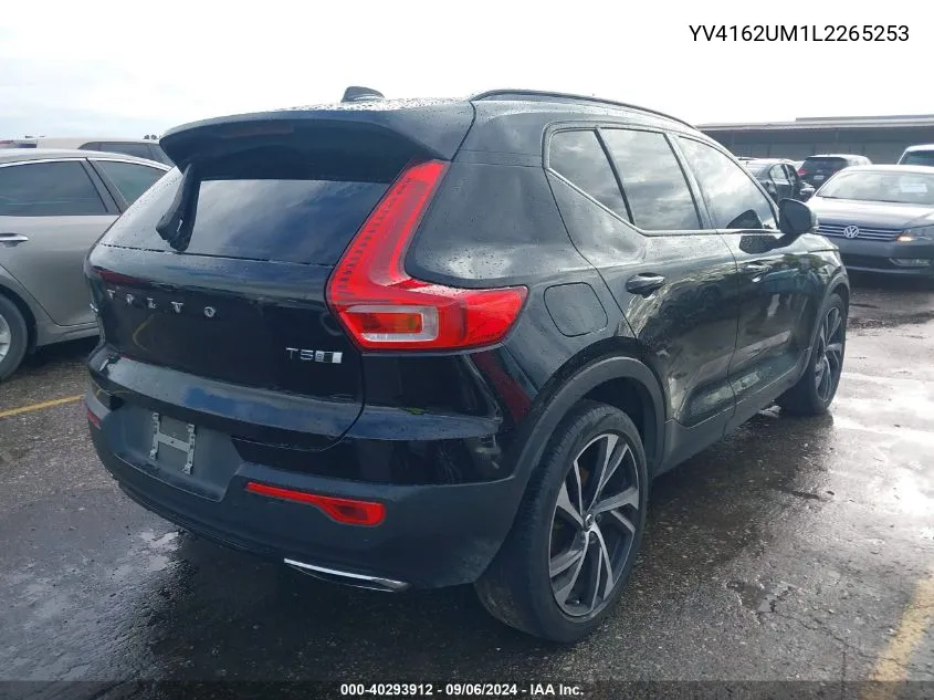 YV4162UM1L2265253 2020 Volvo Xc40 T5 R-Design