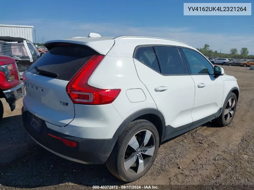 YV4162UK4L2321264 2020 Volvo Xc40 T5 Momentum