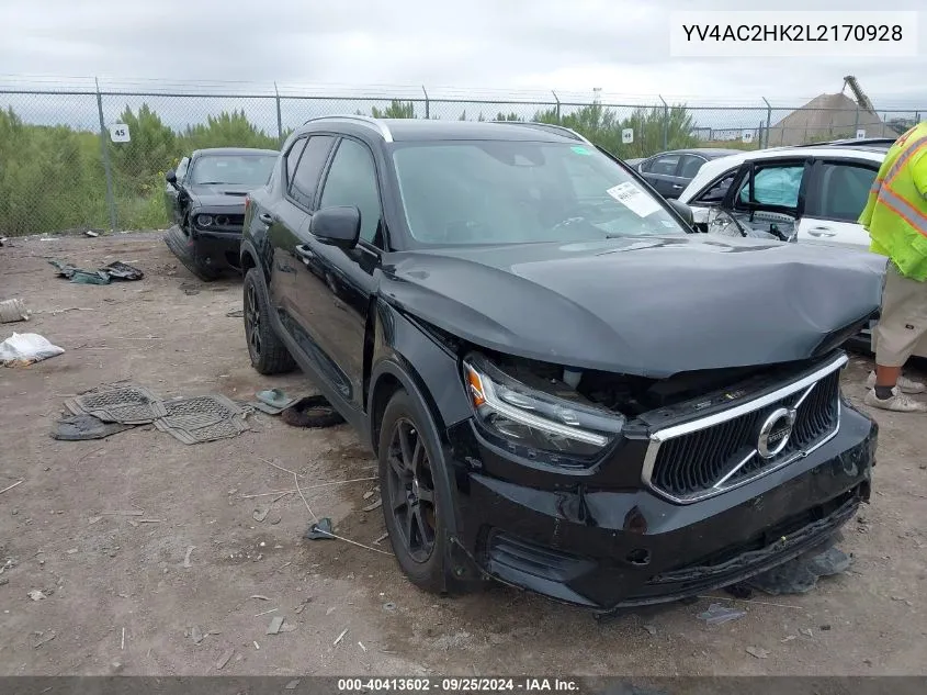 YV4AC2HK2L2170928 2020 Volvo Xc40 T4 Momentum