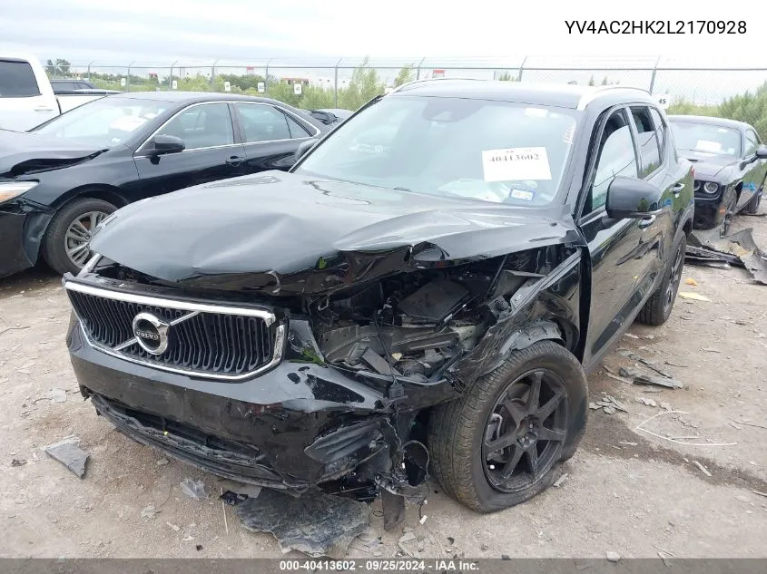 YV4AC2HK2L2170928 2020 Volvo Xc40 T4 Momentum