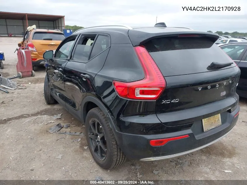 YV4AC2HK2L2170928 2020 Volvo Xc40 T4 Momentum