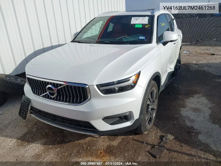 2021 Volvo Xc40 T5 Inscription VIN: YV4162UL7M2461268 Lot: 39997487