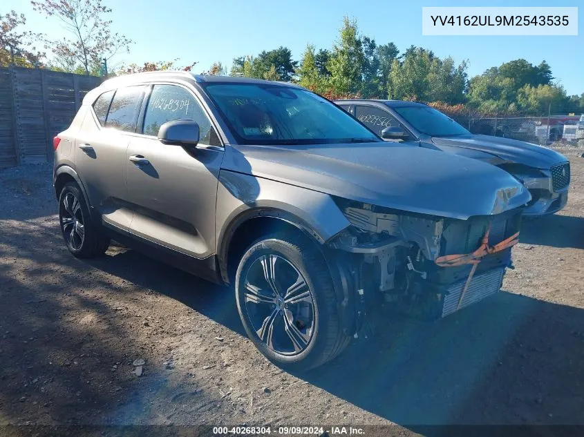 2021 Volvo Xc40 T5 Inscription VIN: YV4162UL9M2543535 Lot: 40268304