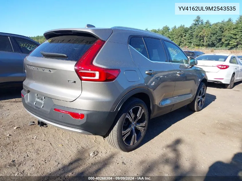 2021 Volvo Xc40 T5 Inscription VIN: YV4162UL9M2543535 Lot: 40268304