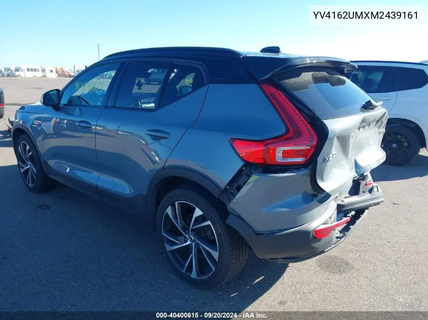 YV4162UMXM2439161 2021 Volvo Xc40 T5 R-Design