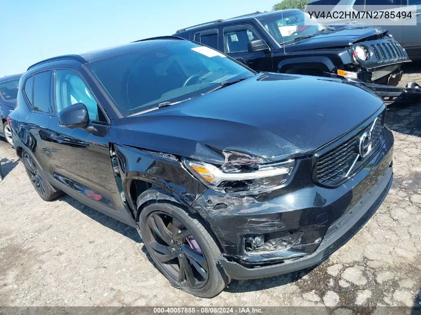 YV4AC2HM7N2785494 2022 Volvo Xc40 T4 R-Design