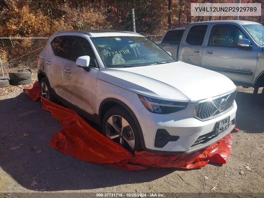 2023 Volvo Xc40 B5 Plus Bright Theme VIN: YV4L12UN2P2929789 Lot: 37731718