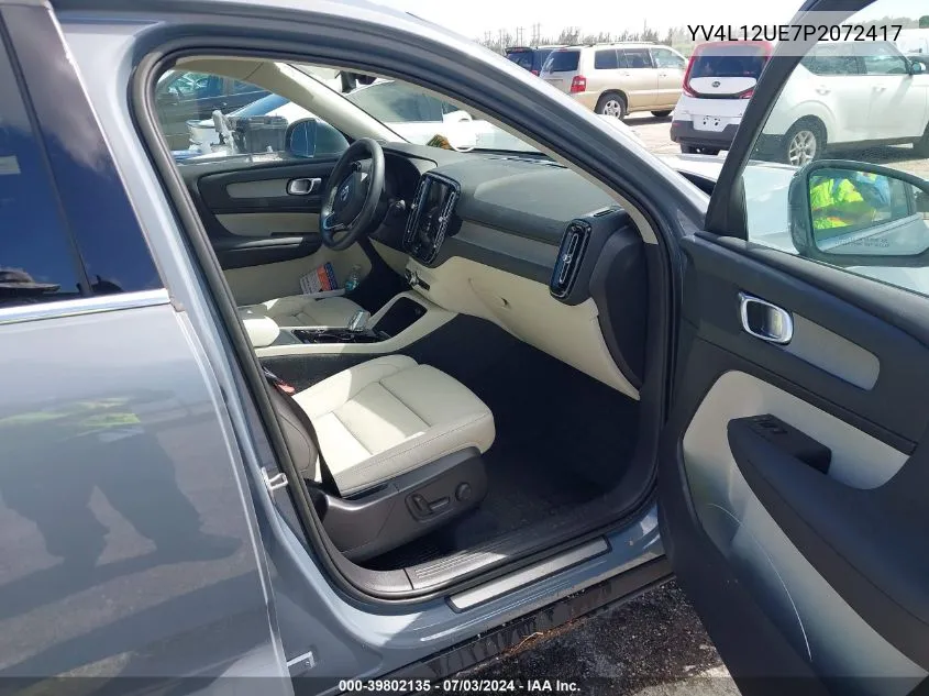 YV4L12UE7P2072417 2023 Volvo Xc40 B5 Plus Bright Theme